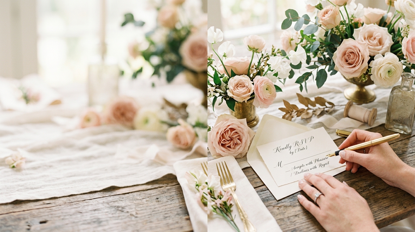 23 Genius Wedding RSVP Wording Examples You NEED To See!