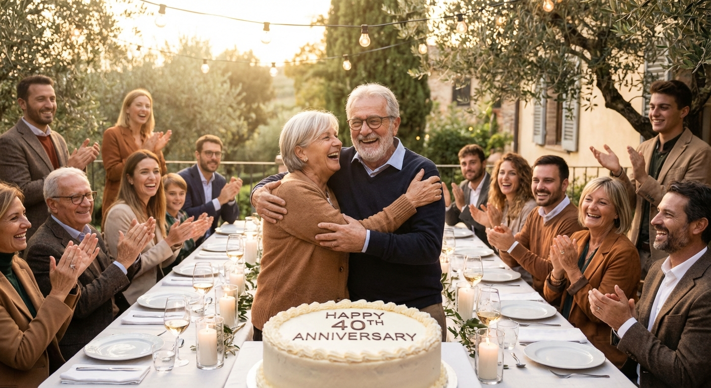 Featured image for Anniversary Party Invitation Wording: 45+ Romantic Examples