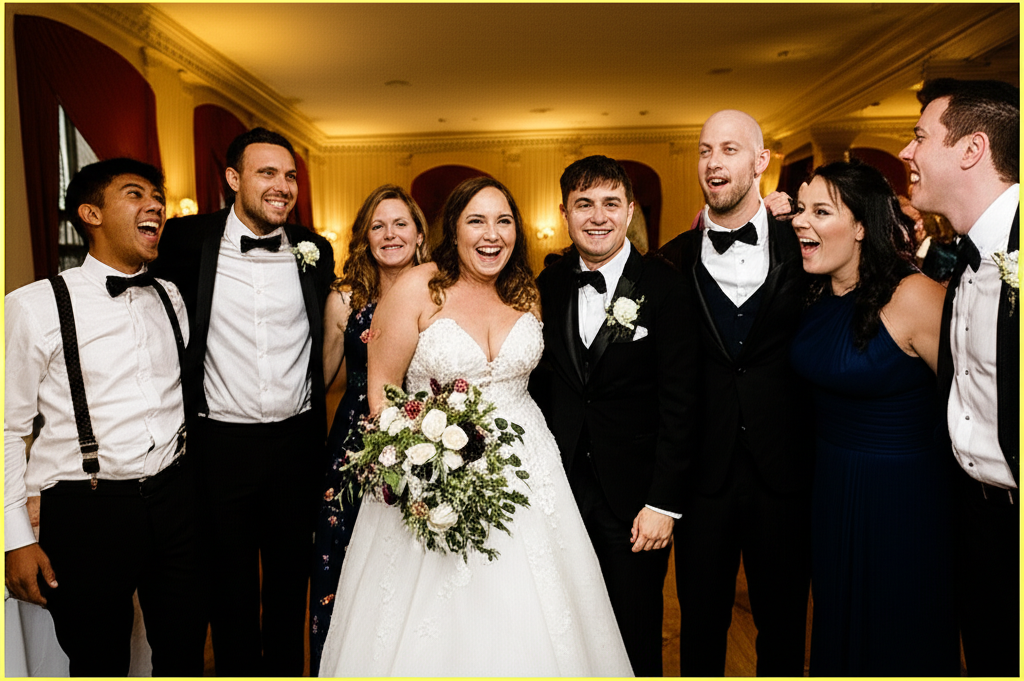 Featured image: Black Tie Wedding Invitation Wording  Etiquette for black tie wedding invitation wording - digital invitation