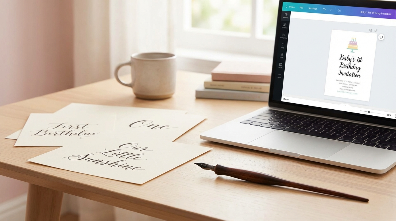 Crafting Your Own Unique Invitation Wording for 1st birthday invitation wording - digital invitation and event planning