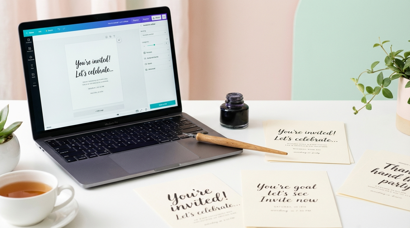 Casual Invitation Wording Examples  Templates for casual invitation wording - digital invitation and event planning