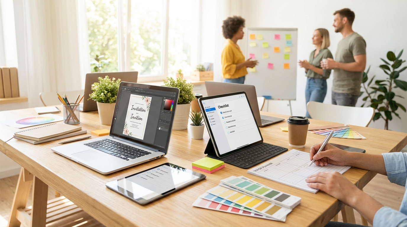 The Event Planning Checklist Your Quick Reference for event planning tips - digital invitation and event planning