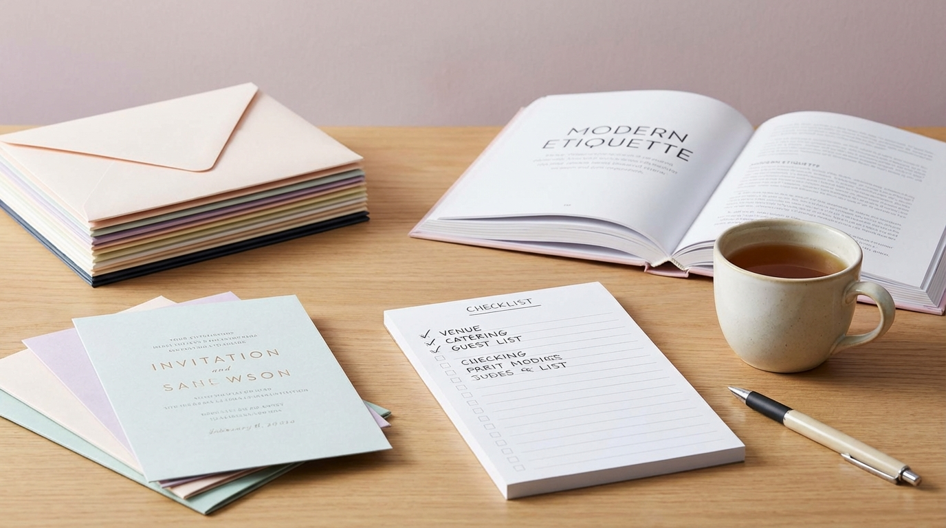 Phase 1 Laying the Foundation Tips 17 for event planning tips - digital invitation and event planning