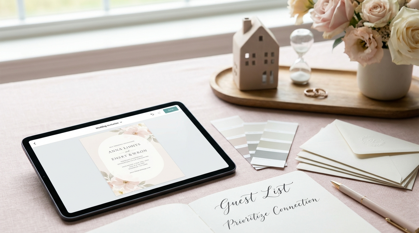Prioritize Your Relationships for how many guests to invite to a wedding - digital invitation and event planning