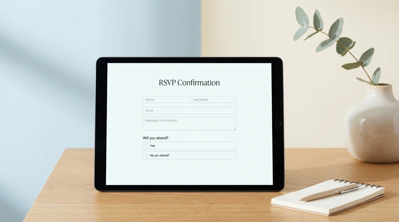 Method 2 Google Forms Free but Limited for how to track RSVPs - digital invitation and event planning