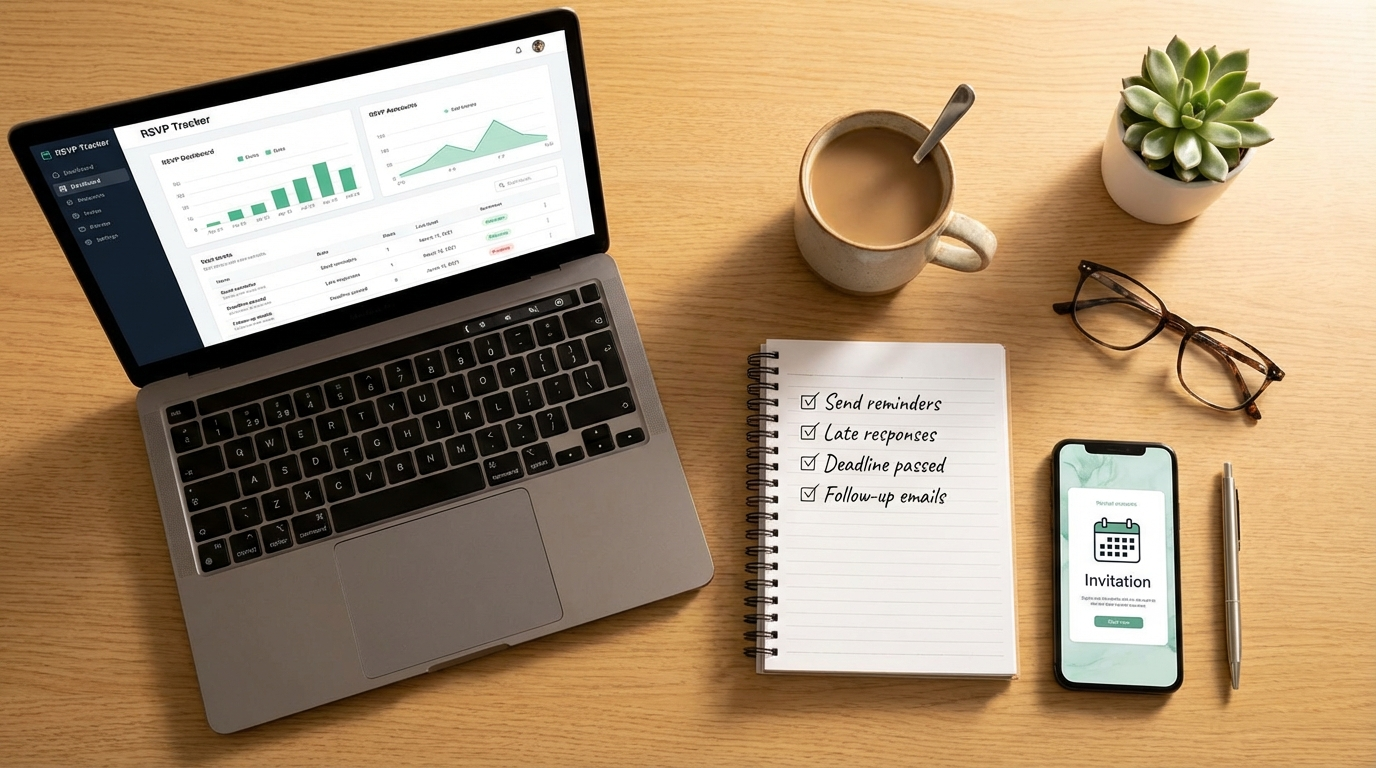 The Impact of Digital Invitations on RSVP Rates for late RSVP etiquette - digital invitation and event planning