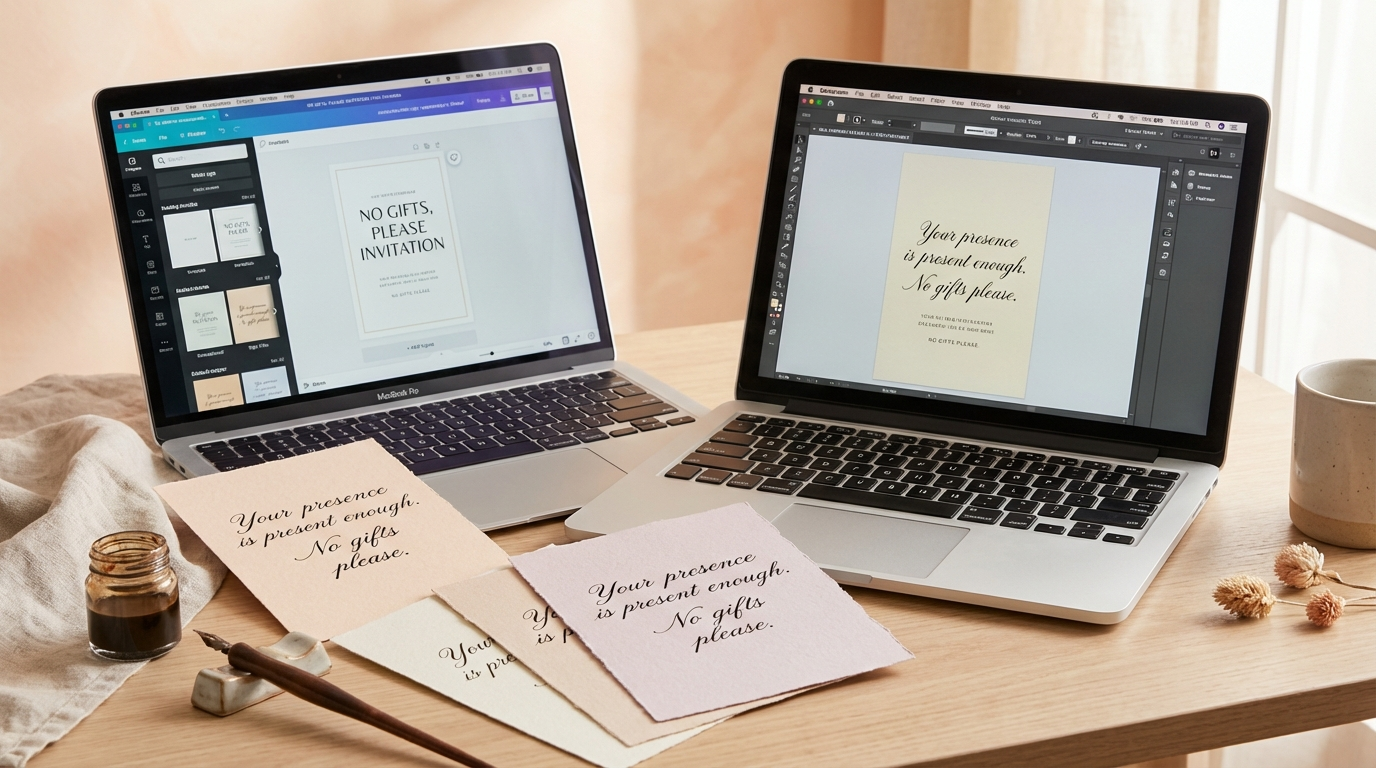 General No Gifts Please Wording Examples for no gifts please invitation wording - digital invitation and event planning