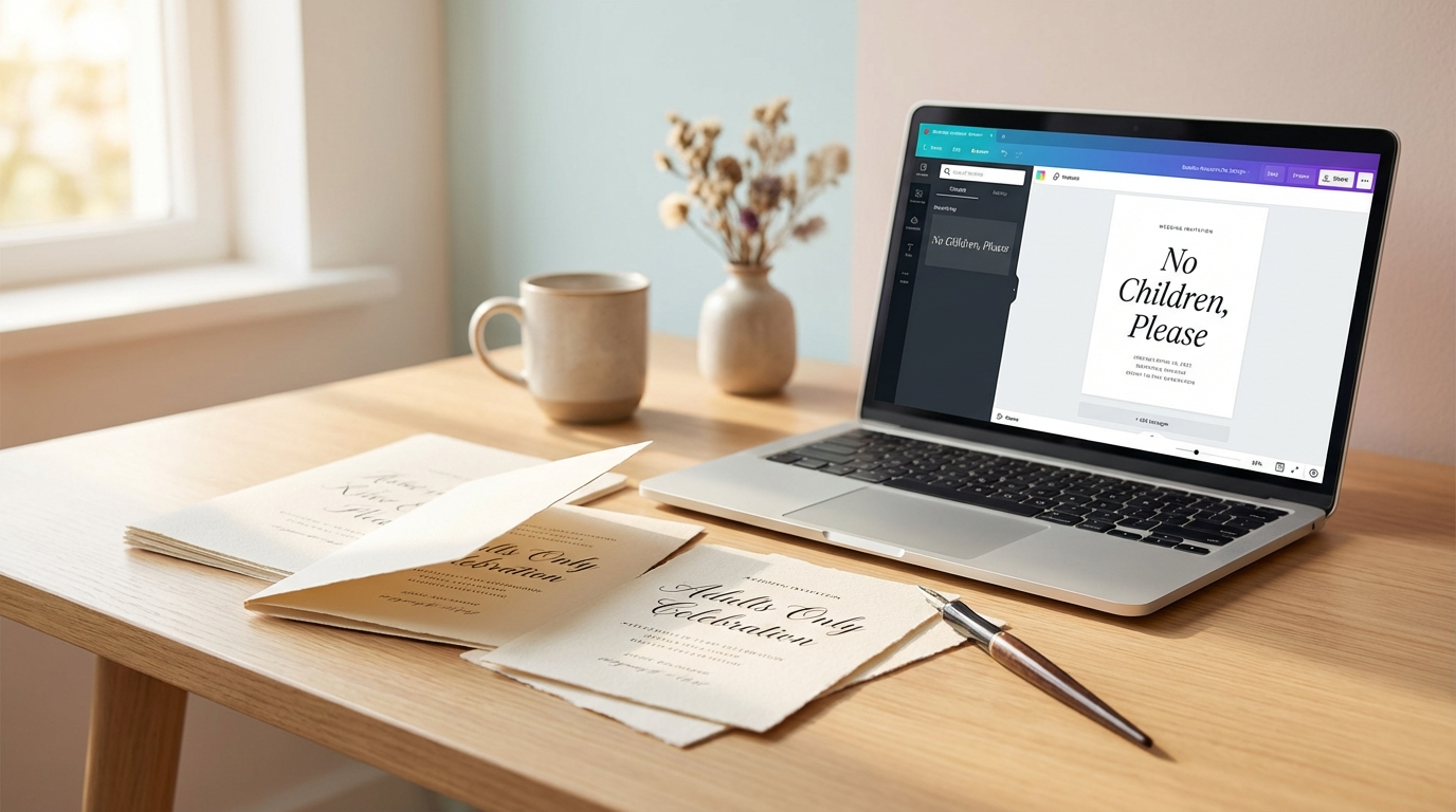 No Kids Wording Examples Formal Invitations for no kids wedding invitation wording - digital invitation and event planning