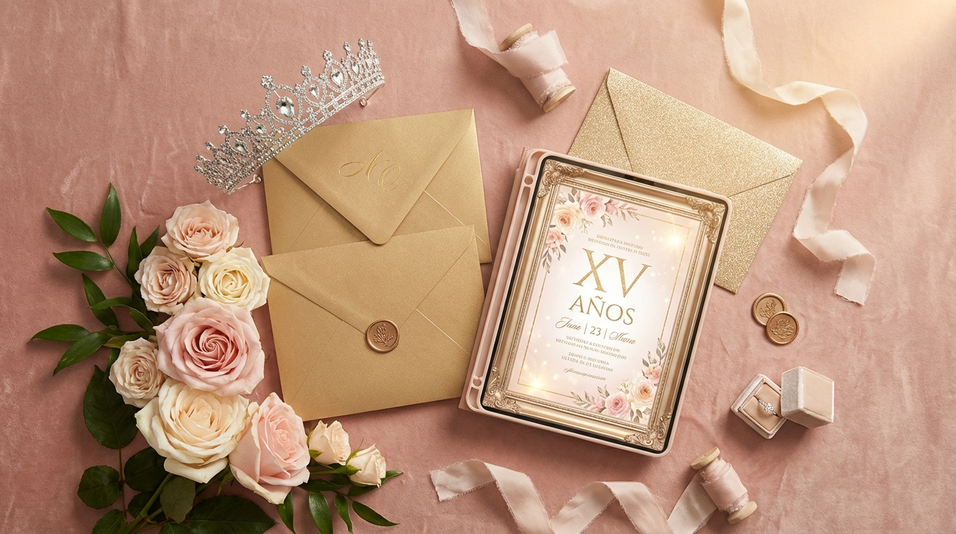 Tips for Choosing the Perfect Quinceaera Invitation Wording for quinceañera invitation wording - digital invitation and event