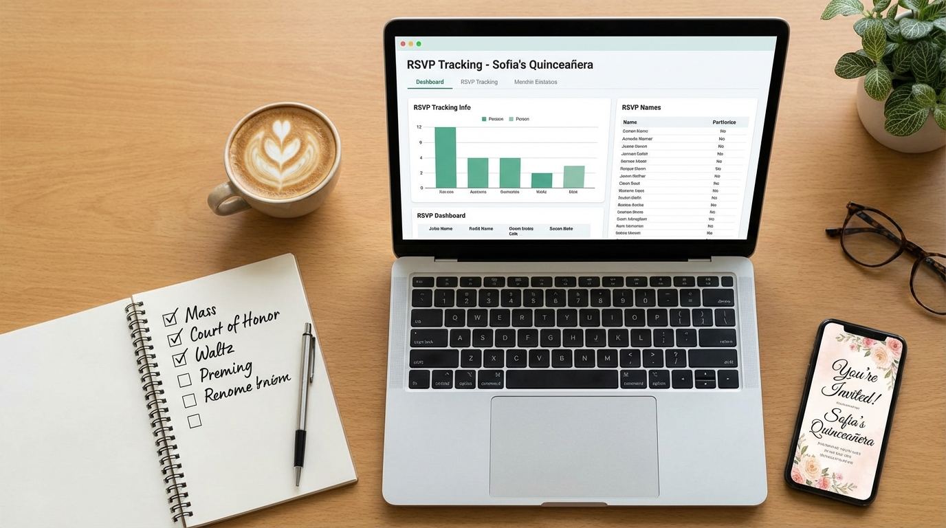 How to Track RSVPs Effectively for quinceañera traditions explained - digital invitation and event planning