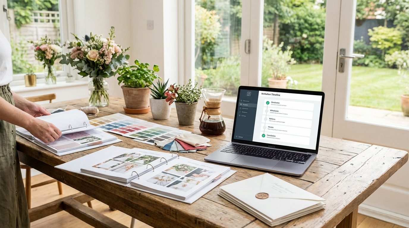 Conclusion for wedding invitation timeline - digital invitation and event planning