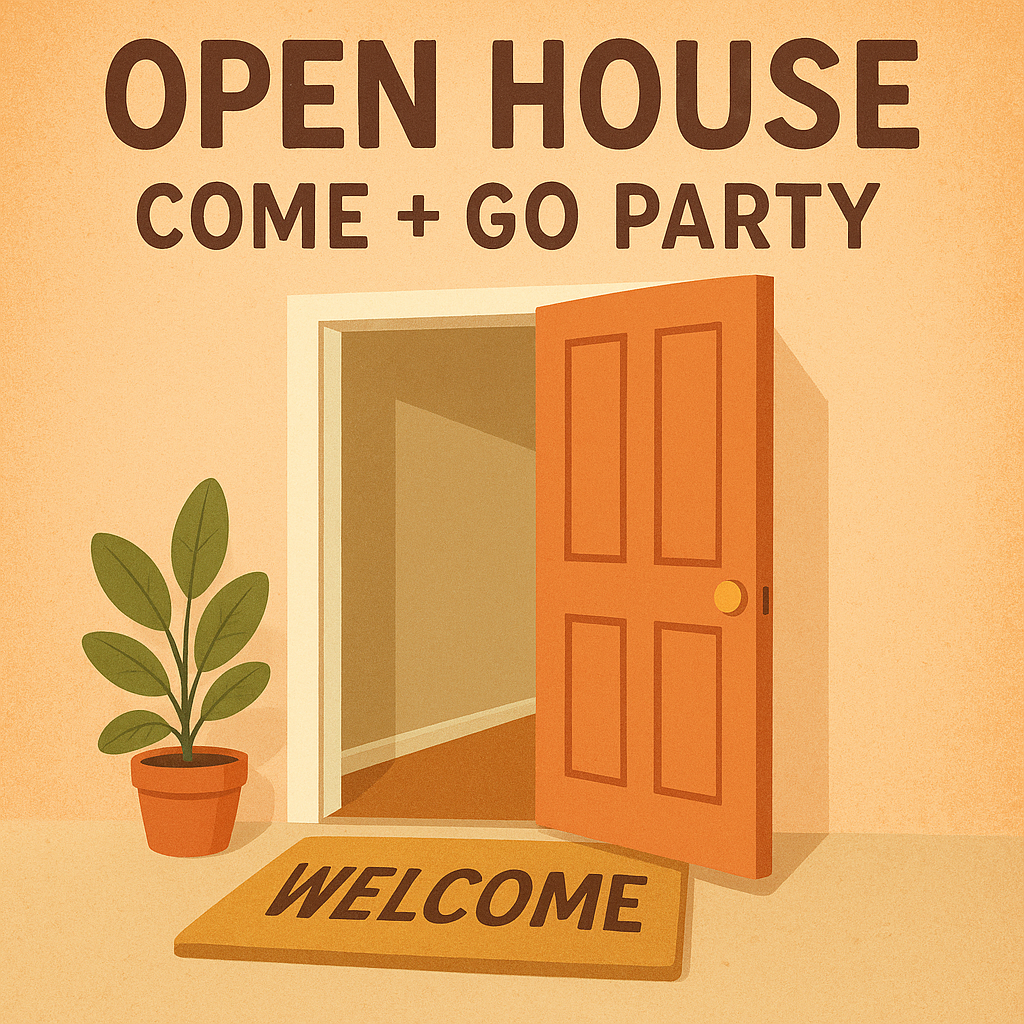 23 Perfect Come and Go Party Invitation Wording Examples