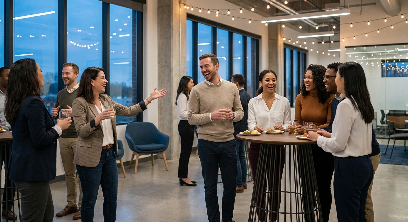 Featured image for Office Party Invitation Wording: Professional & Fun