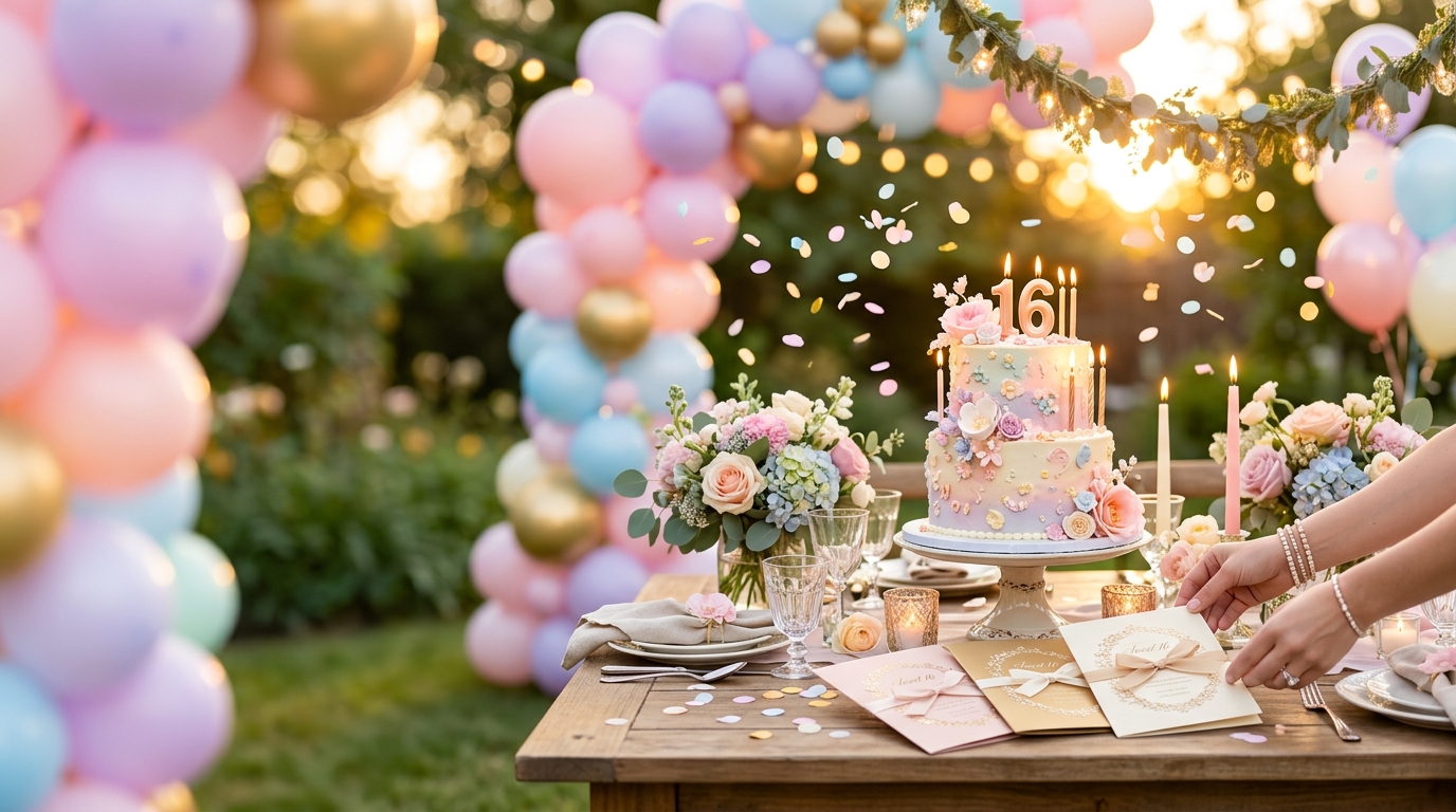 Sweet 16 invitation wording: 25+ Examples for 2026